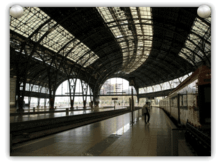 Barcelona train station