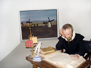 Cervantes in Waxworks Museum