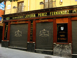 Old Jewellery Shop in Madrid